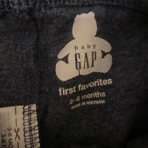 GAP Dark Blue Baby Bodysuit and Pants - Picture 4 of 4